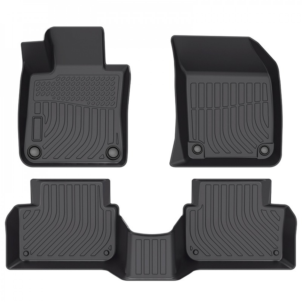 Kumimattosarja musta VOLVO S60 III/V60 II (2018-...) ZEER FLOOR LINER