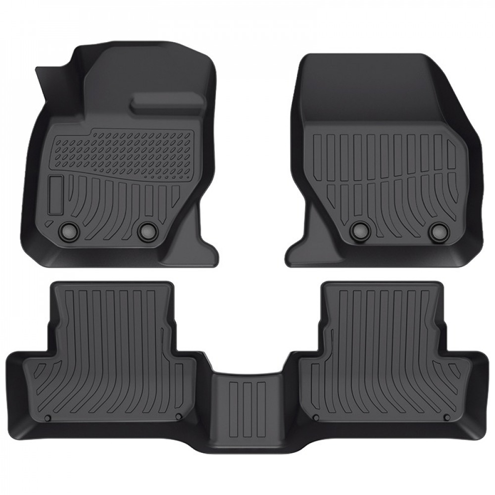 Kumimattosarja musta VOLVO XC60 (2008-2017) ZEER FLOOR LINER
