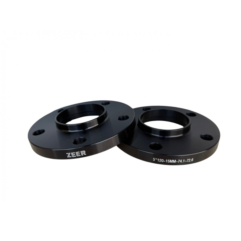 Ratta vaheklots must 15mm 5x120 74.1/72.6 (1 tk.) ZEER