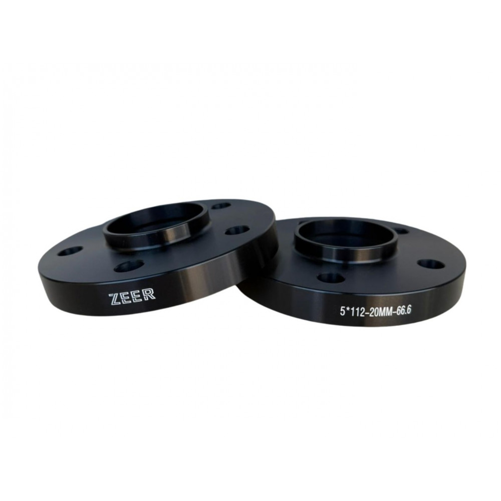 Levikepalat/Spacerit 20mm 5x112 66.6/66.6 (1 kpl.) ZEER Levikepalat/Spacerit 20mm 5x112 66.6/66.6 (1 kpl.) ZEER