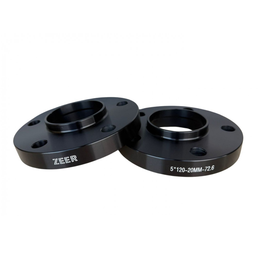 Levikepalat/Spacerit 20mm 5x120 72.6/72.6 (1 kpl.) ZEER Levikepalat/Spacerit 20mm 5x120 72.6/72.6 (1 kpl.) ZEER