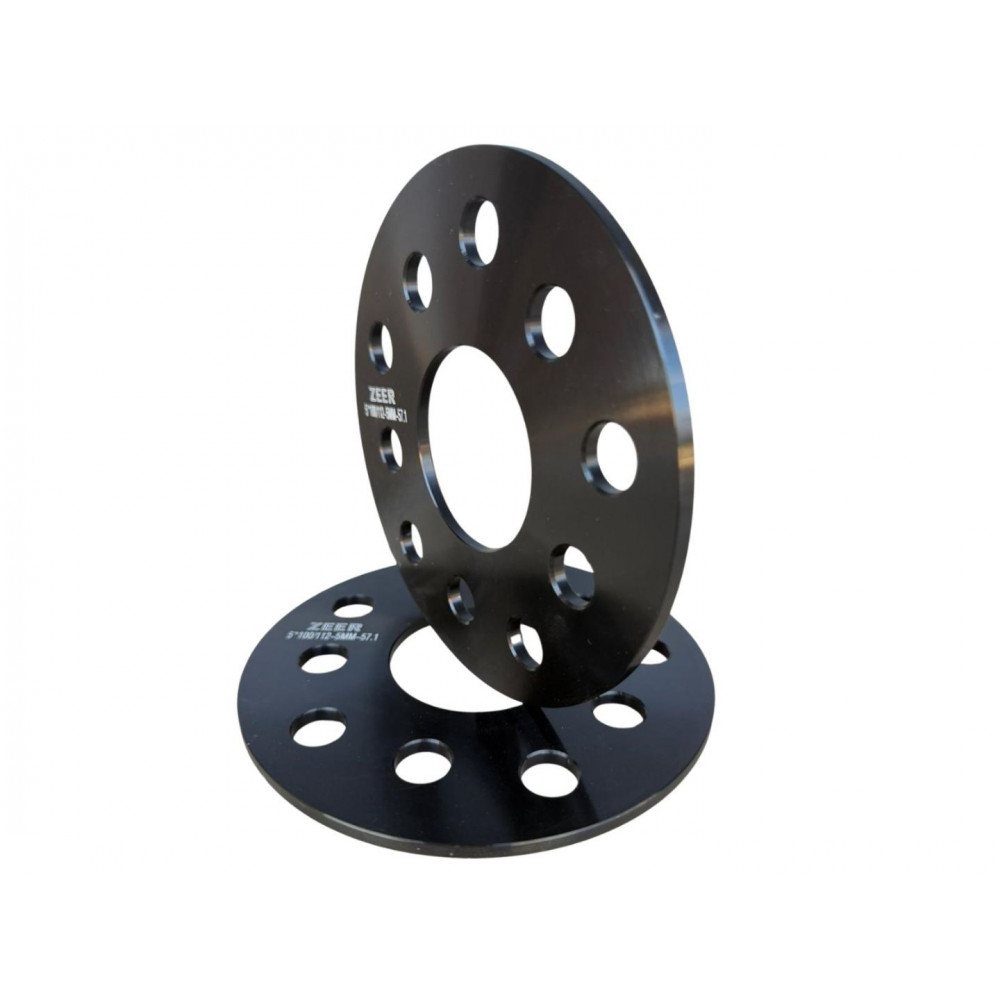 Ratta vaheklots must 5mm 5x100/5x112 57.1/57.1 (1 tk.) ZEER