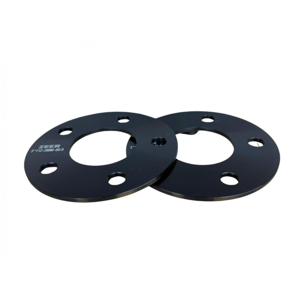 Фланец для дисков черный 5mm 5x112 66.6/66.6 (1 шт.) ZEER Фланец для дисков черный 5mm 5x112 66.6/66.6 (1 шт.) ZEER