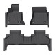 Auto paklāji gumijas BMW X5 F15 (2014-2018) ZEER FLOOR LINER