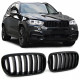 Priekšējās restes melnās glancētās BMW X5/X6 F15/F16 (2013-2018) 40374