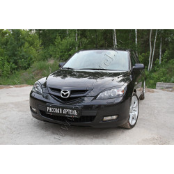 НАКЛАДКИ НА ПЕРЕДНИЕ ФАРЫ MAZDA 3 HB (2003-2009) REM3016900 