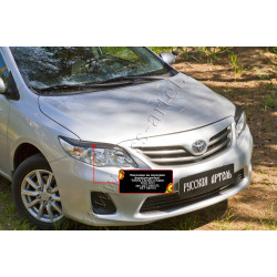 НАКЛАДКИ НА ПЕРЕДНИЕ ФАРЫ TOYOTA COROLLA (2010-2013) RET080100 