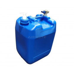 Water canister 10L + soap disp.