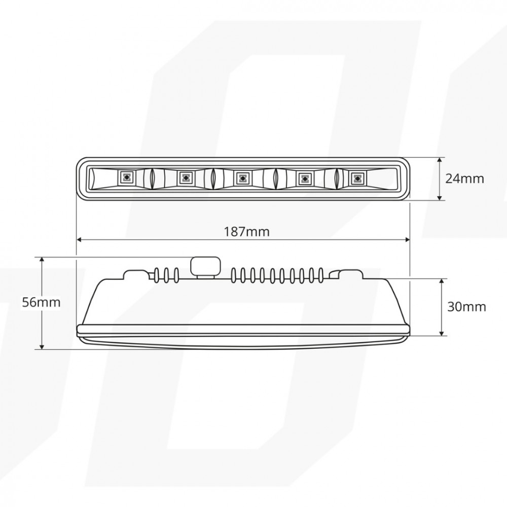 Dienas gaitas lukturi AMIO DRL 501HP 01520