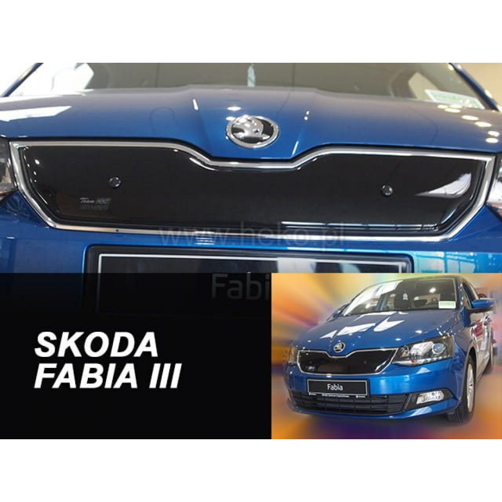 Ziemas radiatora aizsegs augšējais SKODA FABIA III (2014-2018) 04044