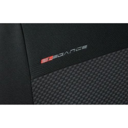 Car seat covers *ELEGANCE* NISSAN QASHQAI II (2014-2017)