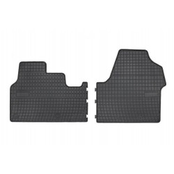 Car rubber floor mats black TOYOTA PROACE/PROACE VERSO (2017-...) NEGRO