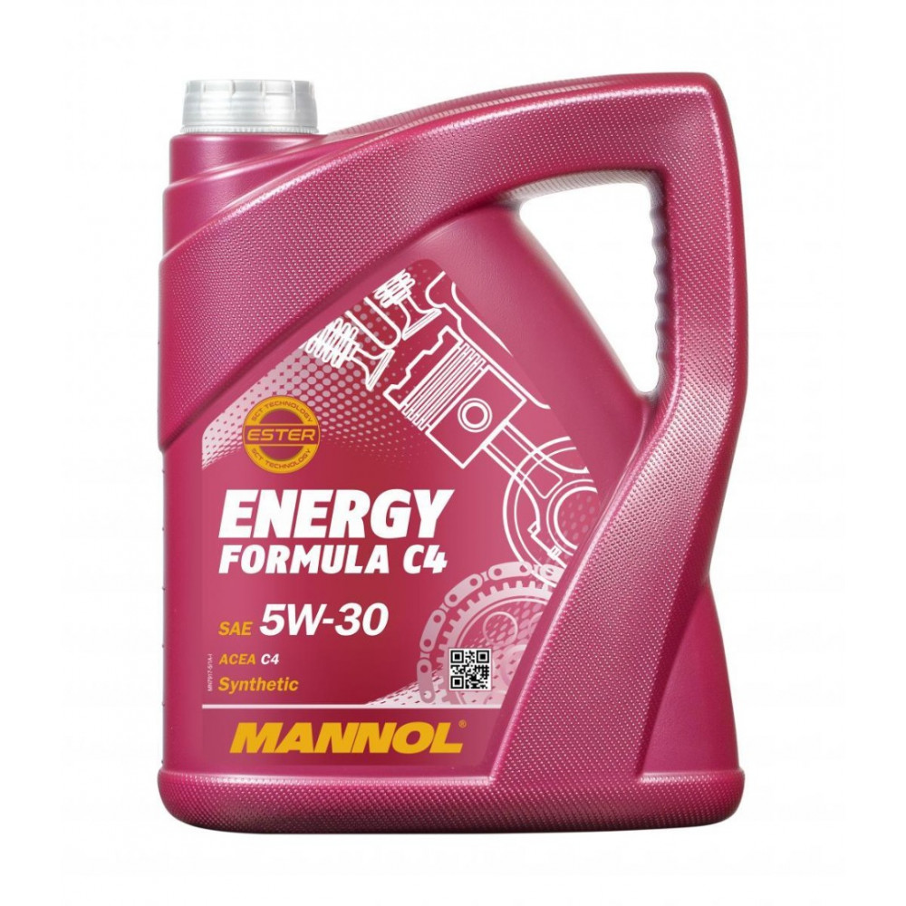 Motoreļļa MANNOL 5w30 FORMULA C4 (5L.)