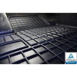 Car rubber mats black VW SHARAN/SEAT ALHAMBRA II (3rd row)(2010-...) NEGRO