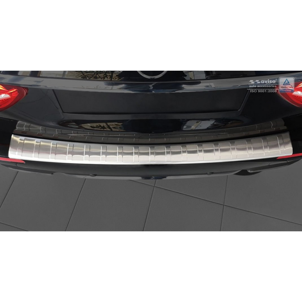 Chrome rear bumper pad MB E-class W213 Combi (2016-...) 2/35812
