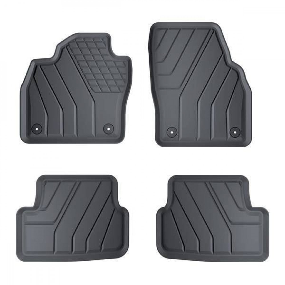 CAR RUBBER MATS SKODA FABIA IV (2021-...) AMAL PLAST