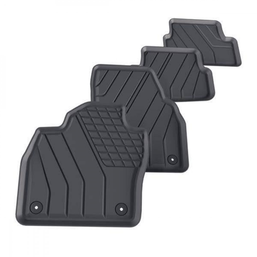 CAR RUBBER MATS SKODA FABIA IV (2021-...) AMAL PLAST