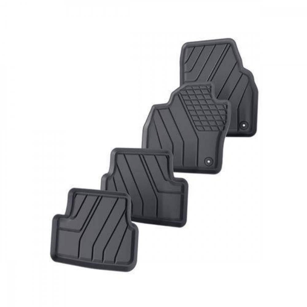 CAR RUBBER MATS SKODA FABIA IV (2021-...) AMAL PLAST