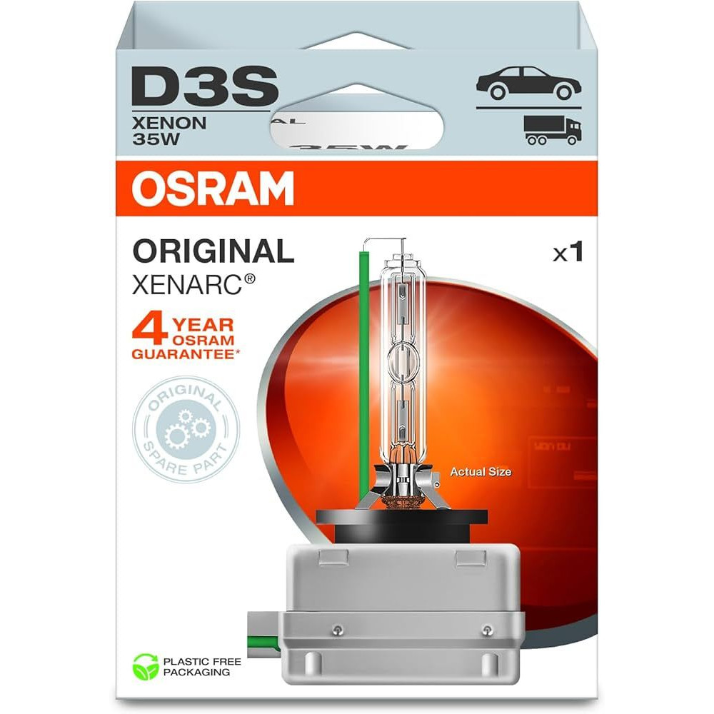 Auto spuldze D3S 35W OSRAM ORIGINAL XENARC (1 gab.)