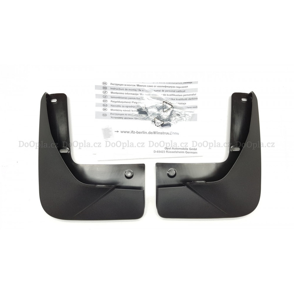 Car mud flaps rear OEM OPEL COMBO E (2018-...) 39175973