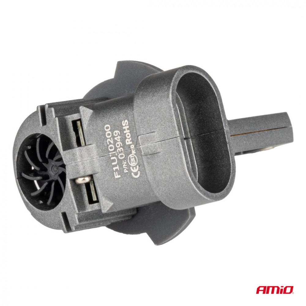 Auto LED spuldzes X5-series WINGER HB4 6000K max 50W AMIO (2 gab.)