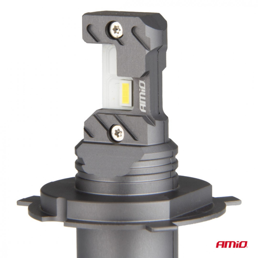 Car LED bulbs Hybrid series H4 H19 6000K Canbus 60W AMIO (2 pcs.)