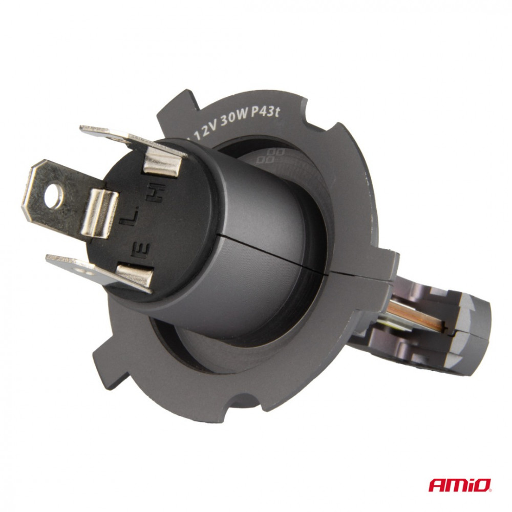 Car LED bulbs Hybrid series H4 H19 6000K Canbus 60W AMIO (2 pcs.)