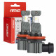 Autode LED-pirnid H8 H9 H11 H16 6000K Canbus 60W AMIO (2 tk.)