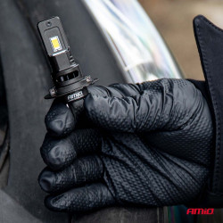 Autode LED-pirnid Series F25 PRO BLACK FULL CANBUS H7/H18 68W 12V/24V (2 tk.) AMIO 04720