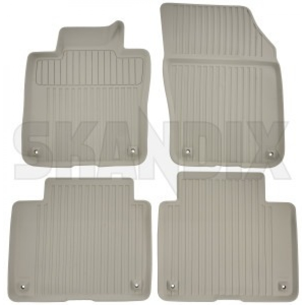 Kumimattosarja OEM VOLVO S90/V90 (2016-...) 32357469 (BLOND)