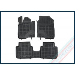 Car rubber floor mats black HONDA ZR-V (2023-...) 200926