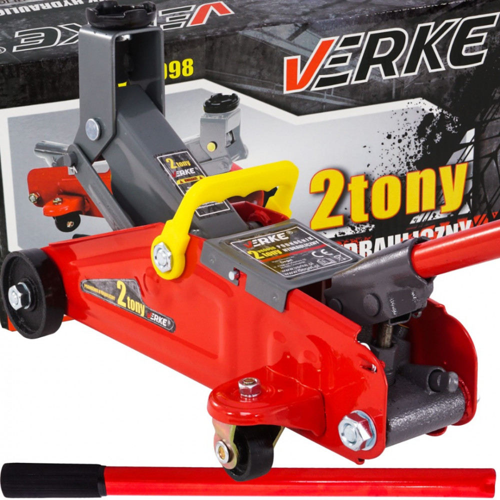 Домкрат гидравлический VERKE 2 тонны 3803202 / V80099