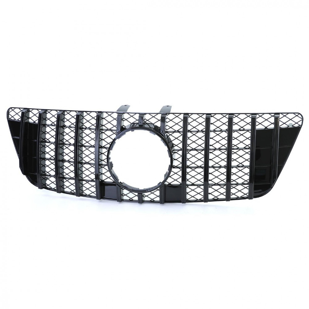 Передняя решетка черная глянцевая MB ML W164 Facelift (2008-2011) 39434