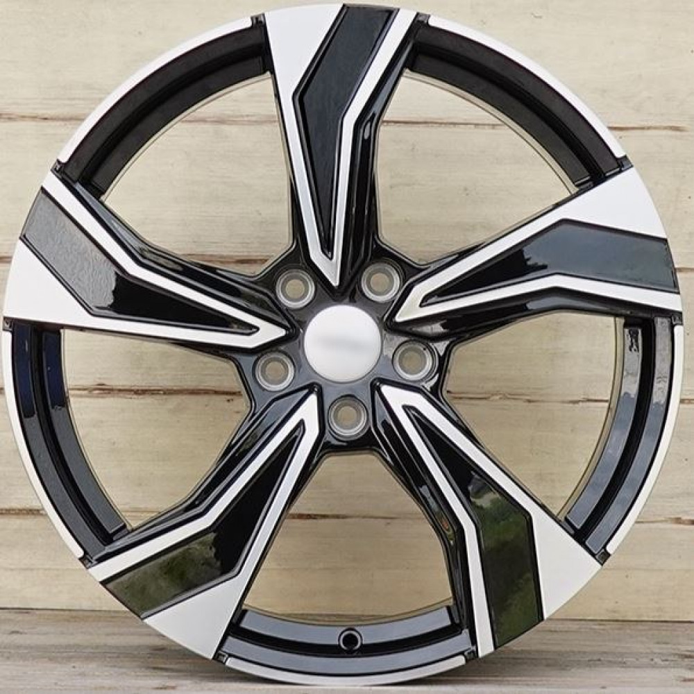 Литые диски R17 5x108 *AMZ 5623 Black Gloss / Polish*