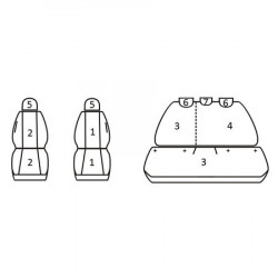 Istmekatted *COMFORT* SUZUKI VITARA (2015-...)