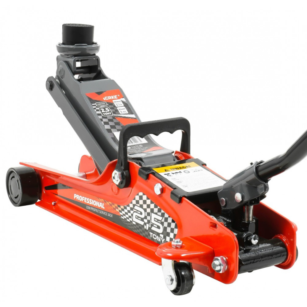 Hydraulic floor jack VERKE 2.5 tonns (85-381 mm) 348010 / V80100