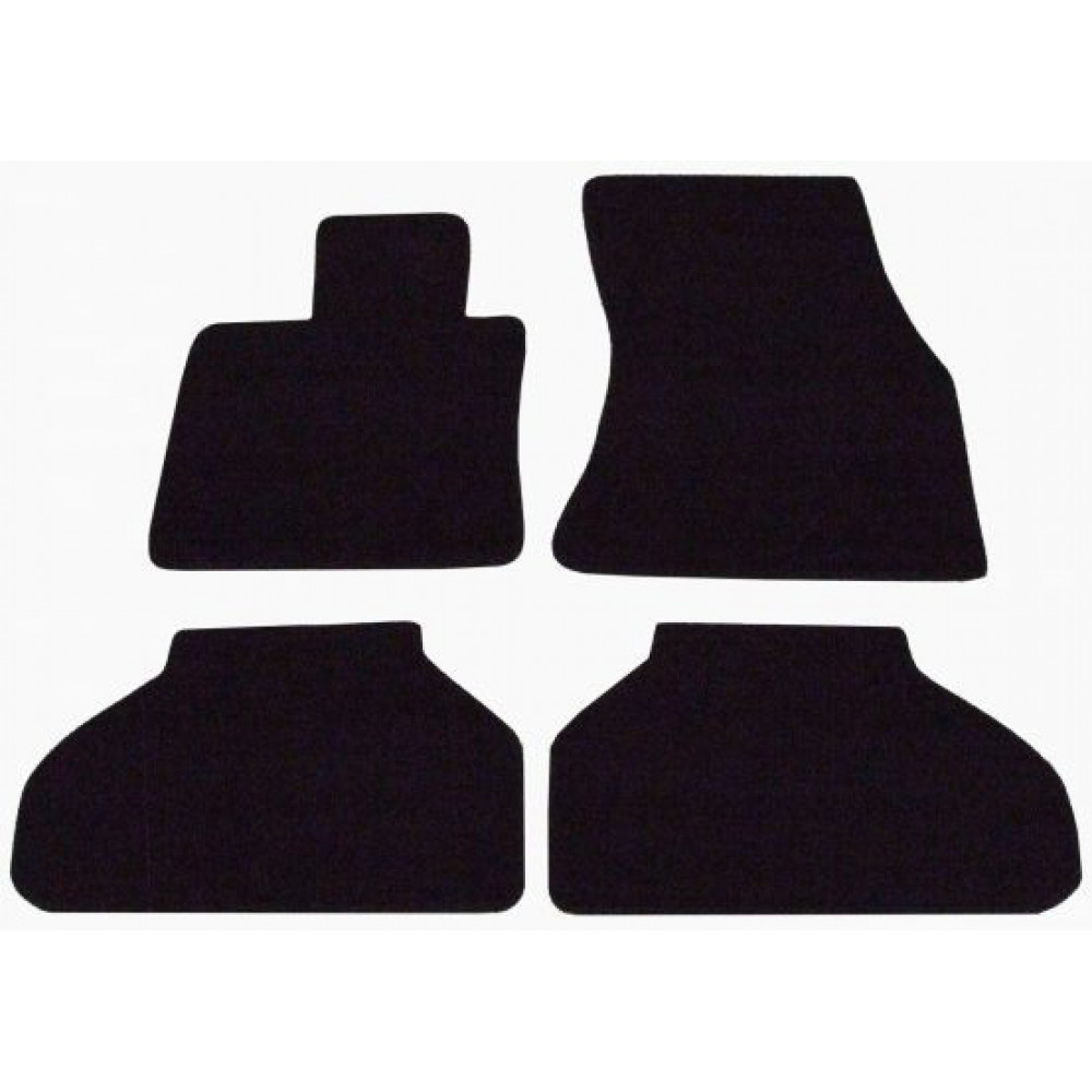 Автоковрики тканевые черные BMW X5 F15 (2013-2018) LUXUS