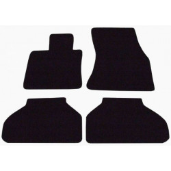 Автоковрики тканевые черные BMW X5 F15 (2013-2018) LUXUS