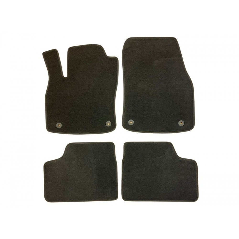 Auto tekstiilmatid mustad OPEL ASTRA H (2004-2009) LUXE (F)