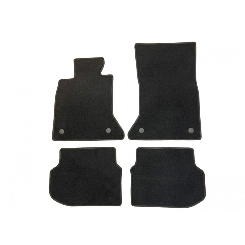 Auto kangasmattosarja musta BMW 5 F10/F11 (2010-2013) LUXE (F)