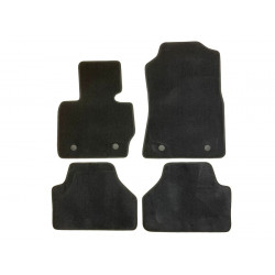 Автоковрики тканевые черные BMW X4 F26 (2014-2018) LUXE (F)