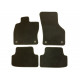 Car textile mats black VW GOLF 7 (2012-2019) LUXE (F)