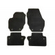 Car textile mats black VOLVO V70/XC70 (2007-2016) LUXE (F)