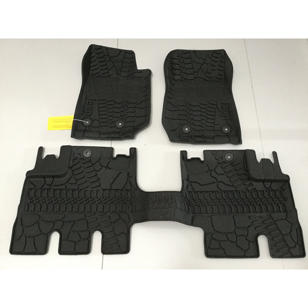 Car OEM rubber mats JEEP WRANGLER (2007-2018) K82213860
