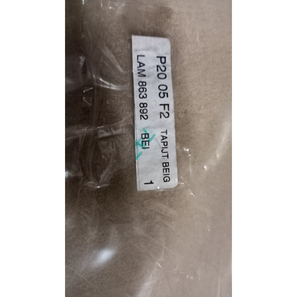 Auto OEM tekstiilmatid beige VW BEETLE (1998-2010) LAM863892BEI