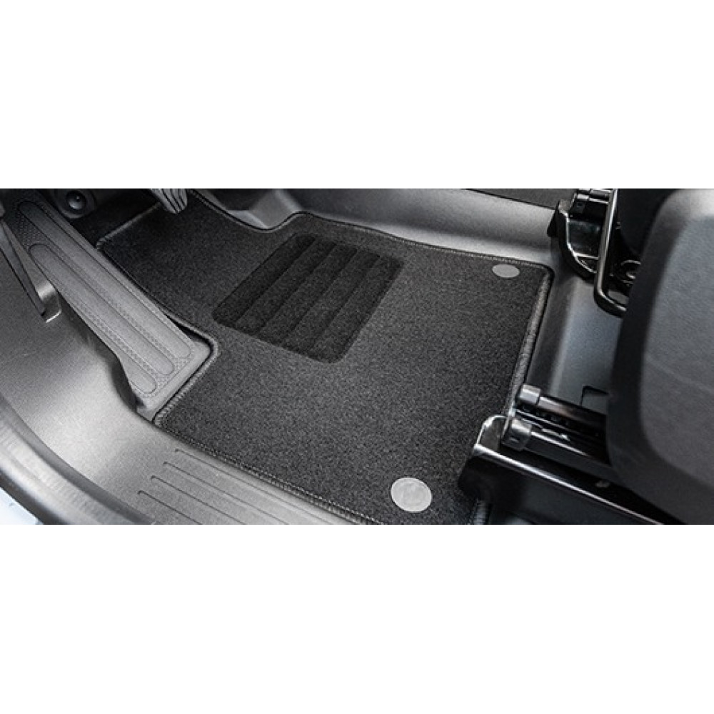 Car textile mats black TOYOTA YARIS (2020-...) RIGUM TEXTILE