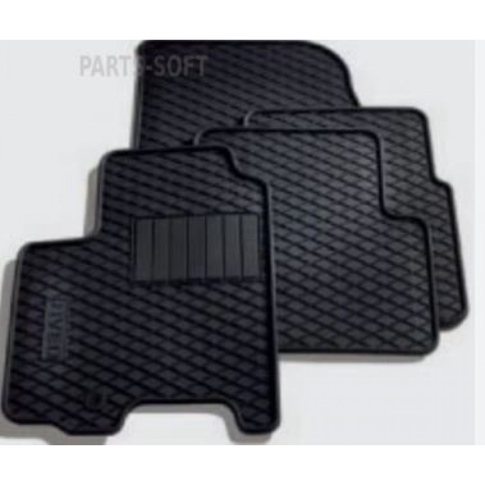 Car OEM rubber mats CHEVROLET AVEO (2003-2011) 93744154