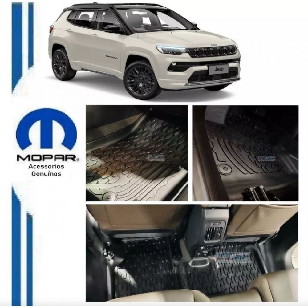 Kumimattosarja OEM JEEP COMPASS (2017-...) MOPAR 5SZ29DX9AB