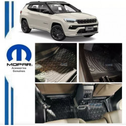 Car OEM rubber mats JEEP COMPASS (2017-...) MOPAR 5SZ29DX9AB