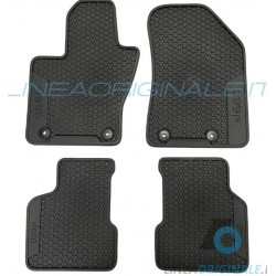 Car OEM rubber mats JEEP COMPASS II (2017-...) 735745572